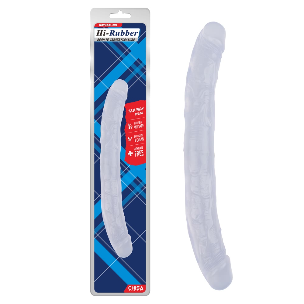 Dildo-Clear de 12,8 inchi