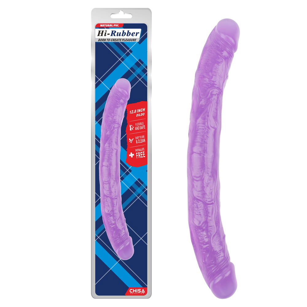 Dildo-violet de 12,8 inchi