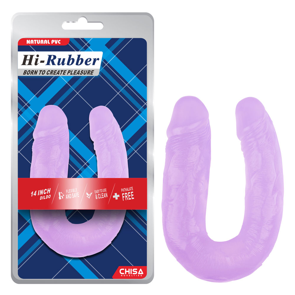 Dildo de 14 inch-violet