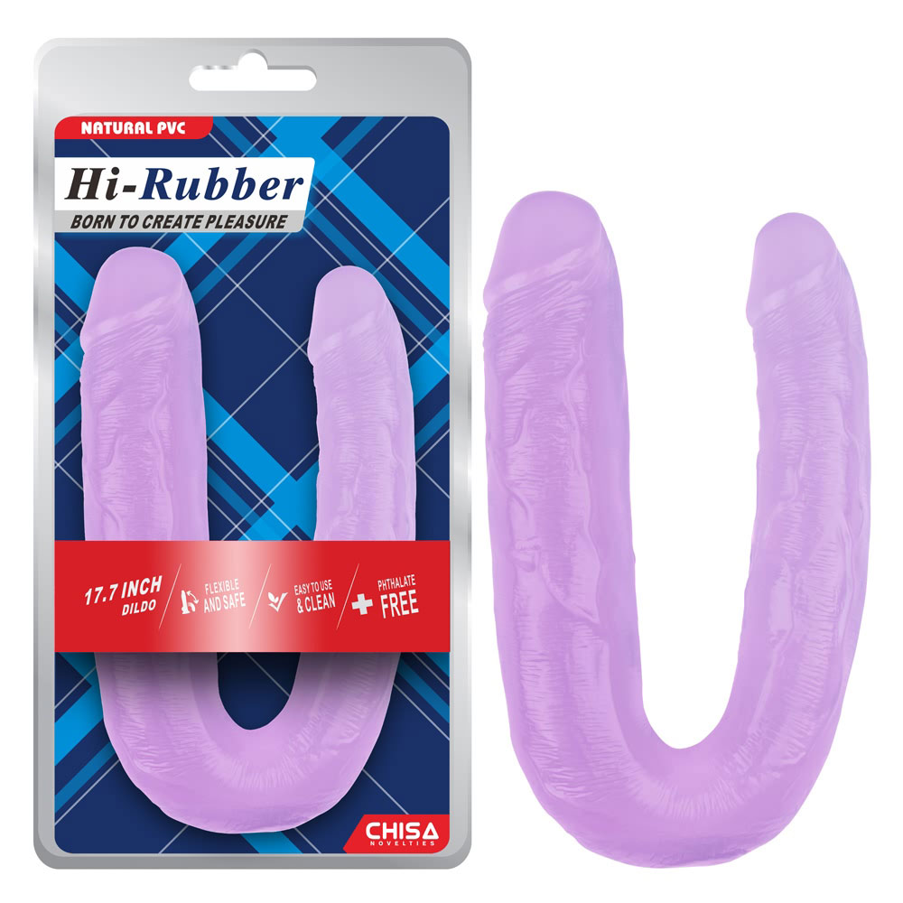 Dildo de 17,7 inch-violet