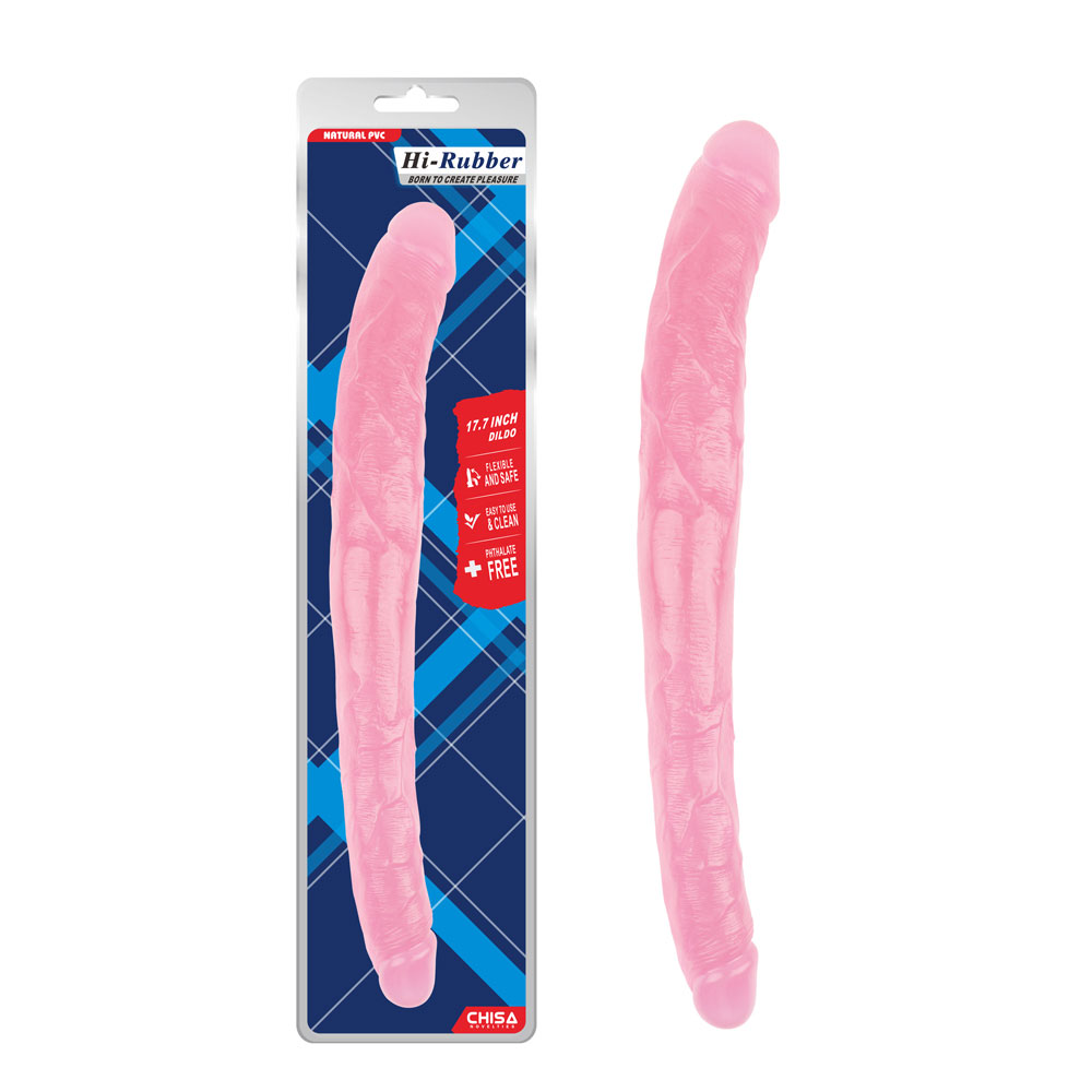 Dildo de 17,8 inch-roz