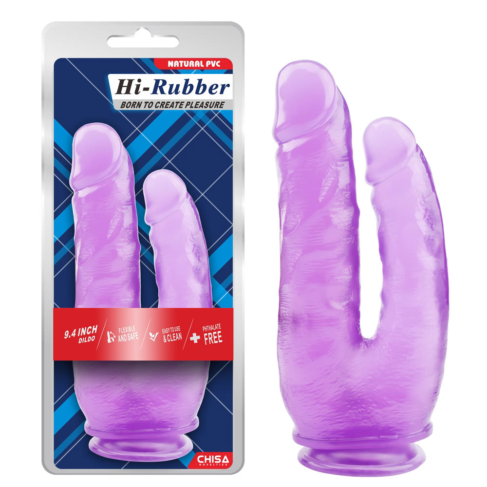 Dildo-violet de 9,4 inchi